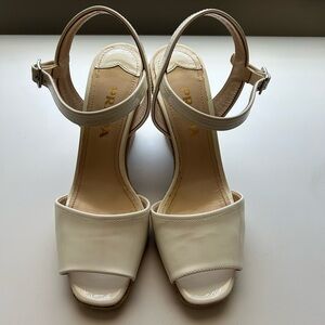 Prada Wedge Espadrille Sandals